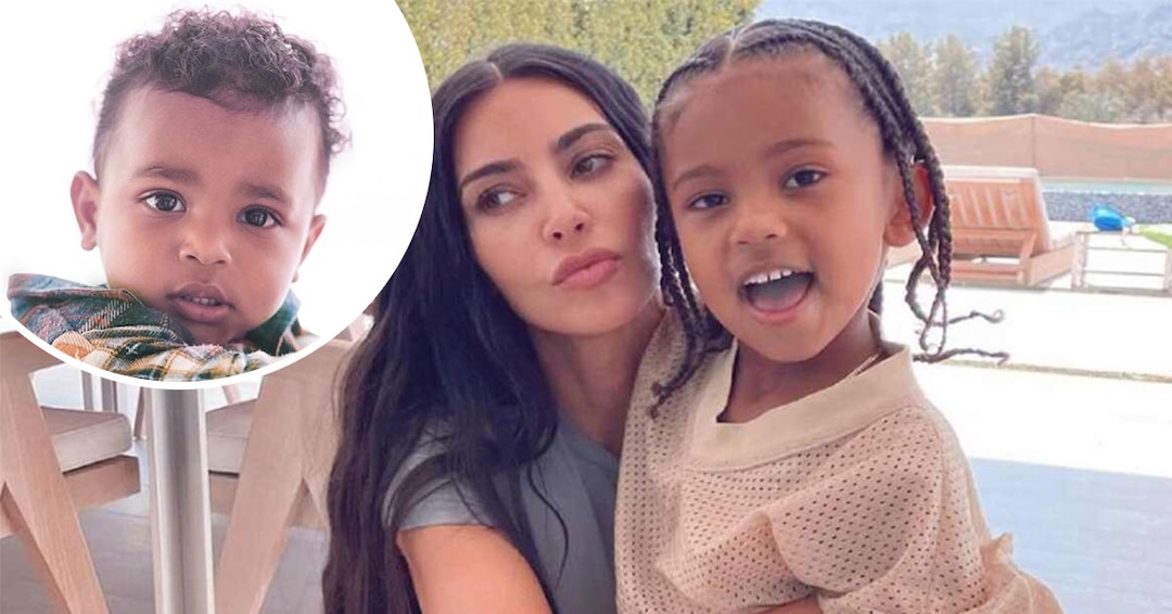 Watch Kim Kardashian’s Priceless Reaction to Kids Saint and Psalm Interrupting Her Jimmy Fallon Interview – E!  NEWS
